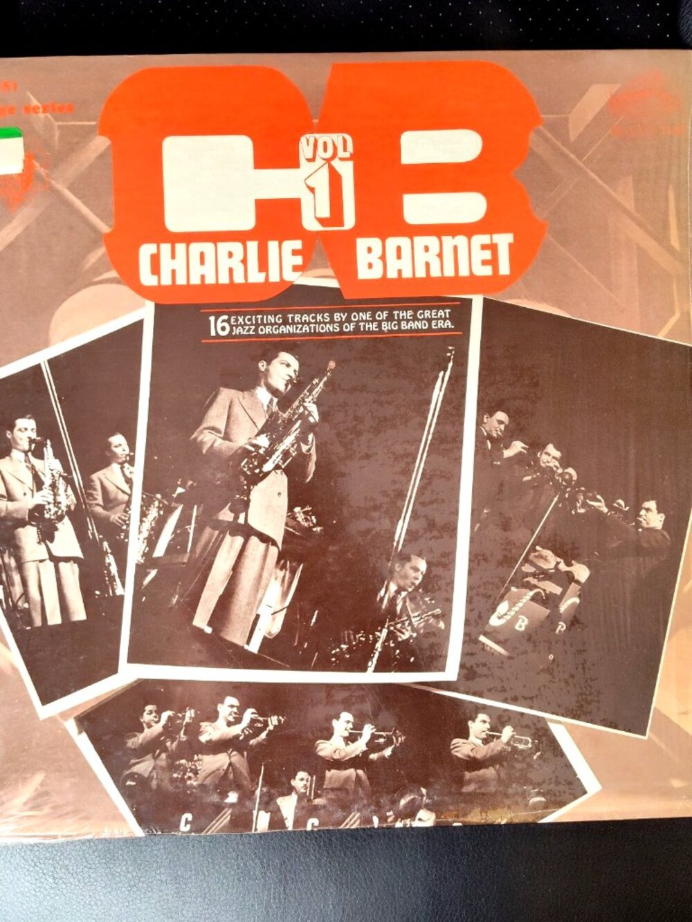 Charlie Barnet Volume 1 Vinyl LP RCA Victor LPV-551 Jazz 33 RPM